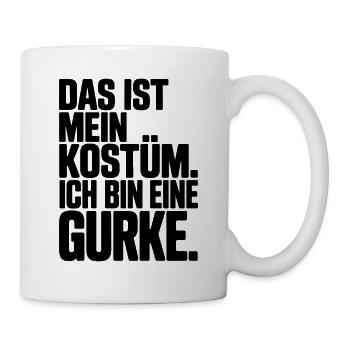 Concombre C’est mon concombre Costume Carnaval Carnaval - Mug blanc - blanc - Droite