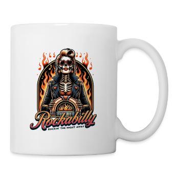 Rock and Roll Always and Forever Rockabilly 2025 - Mug - white - Right