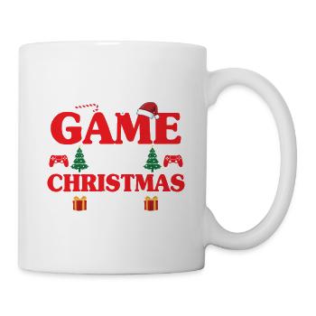 Ich habe mein Spiel für Heiligabend pausiert Gaming Gamer - Tasse - Weiß - Rechts