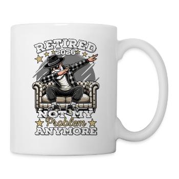 Pensioner 2026, Retirement Man, Retirement, Legend - Mug - white - Right