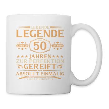50e anniversaire - Légende vivante depuis 50 ans - Mug blanc - blanc - Droite