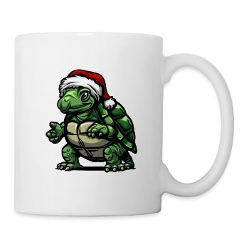 Turtle Christmas - Mug - white - Right