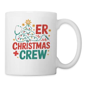 ER Weihnachts Crew - Tasse - Weiß - Rechts