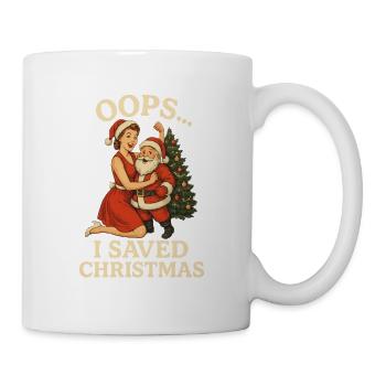 Oops I Saved Christmas - Mug - white - Right