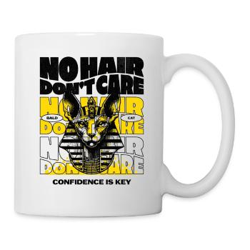 No Hair Dont Care Sphynx Cat  - Mug - white - Right