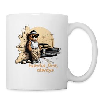Familia First Always Bears Streetstyle - Mug - white - Right