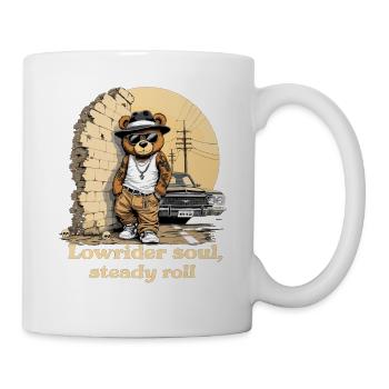 Lowrider Soul Bär - Tasse - Weiß - Rechts