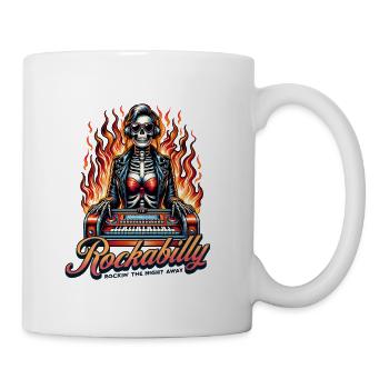 Rock and Roll Always and Forever Rockabilly 2025 - Mug - white - Right