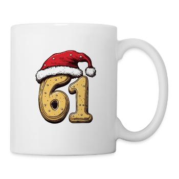 61 Number Cookie Christmas - Mug - white - Right