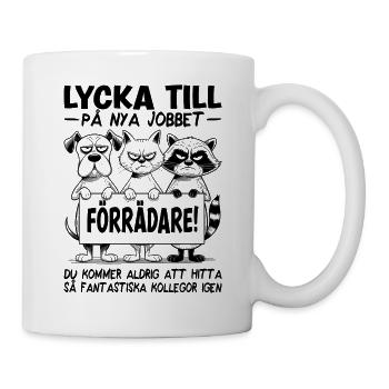 Job Change New Job Goodbye Gift Traitor - Mug - white - Right