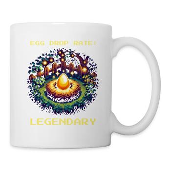 Legendary Egg Rate | Gamer Humor - Mug - white - Right