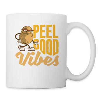 Taters Over Haters Kartoffel - Tasse - Weiß - Rechts