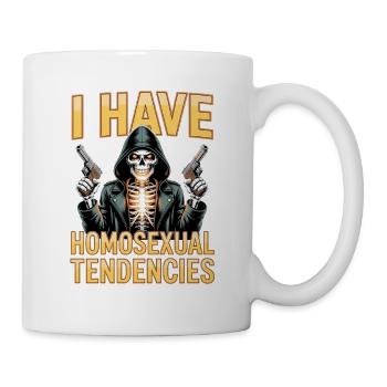 J’ai des tendances homosexuelles Bootleg inportable - Mug blanc - blanc - Droite