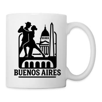 Buenos Aires Silhouette - Mug - white - Right