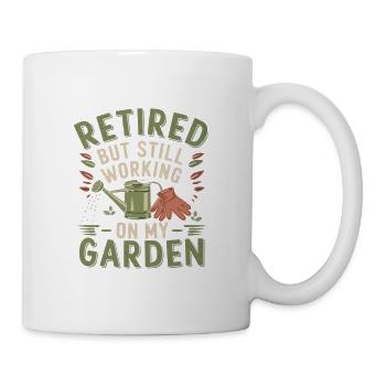 Humor Rentner - Tasse - Weiß - Rechts