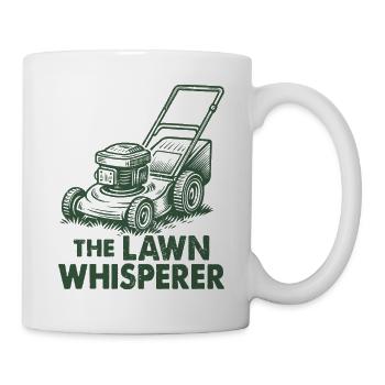 Le chuchoteur de pelouse - Mug blanc - blanc - Droite