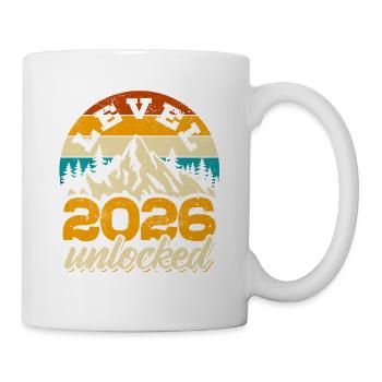 Bonne Année | Niveau 2026 débloqué | Joueur - Mug blanc - blanc - Droite