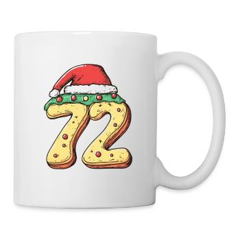 72 Number Cookie Christmas - Mug - white - Right