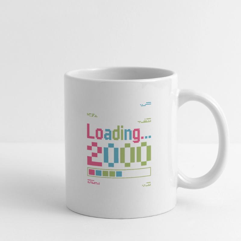 Loading 2000 pixel loading screen Mug