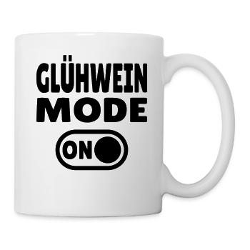 Glühwein Mode ON - Mug blanc - blanc - Droite