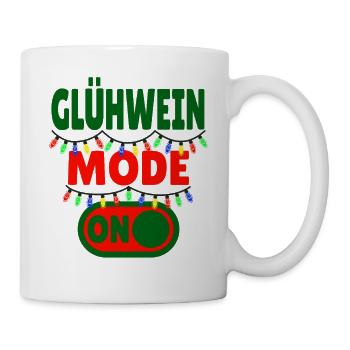 Glühwein Mode ON - Mug - white - Right