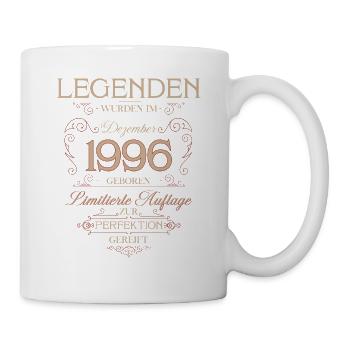 30ème Anniversaire Légende Décembre Millésime 1996 - Mug blanc - blanc - Droite