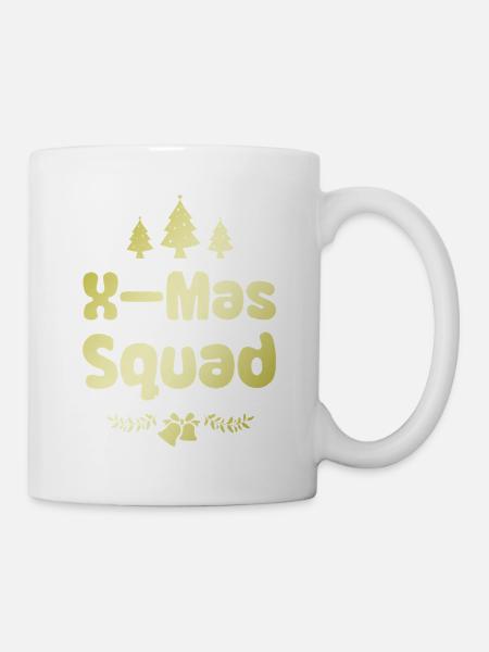 X-Mas Squad - Tasse - Weiß