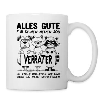 Farewell colleague Farewell gift Job change - Mug - white - Right
