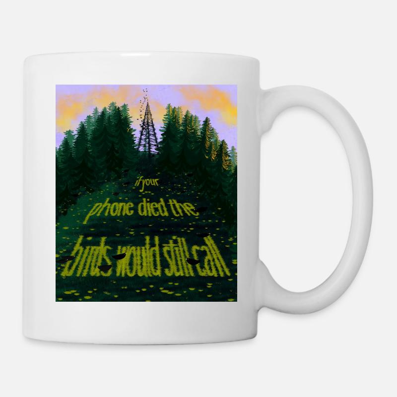 Bird Call - Mug - white