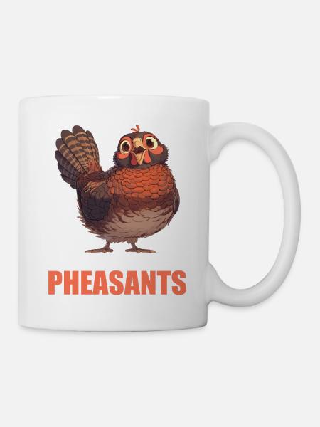 Fasane Fasan - Tasse - Weiß