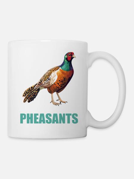 Fasane Fasan - Tasse - Weiß