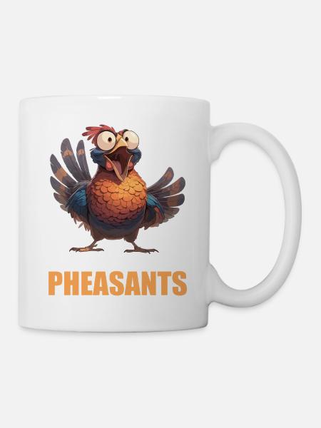 Fasane Fasan - Tasse - Weiß