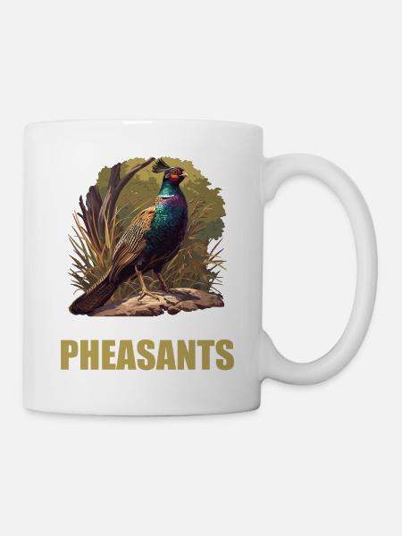 Fasane Fasan - Tasse - Weiß