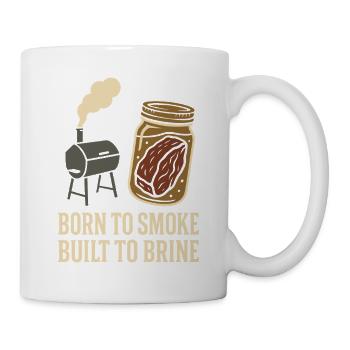 Fumoir à viande Jerky Maker Bbq - Mug blanc - blanc - Droite