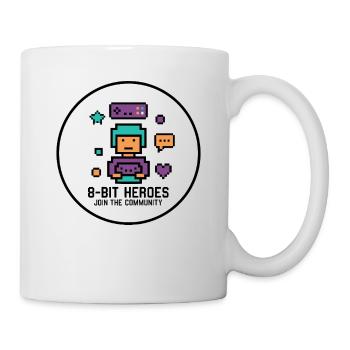 Pixel Gamer Retro 8-Bit Gaming Kult - Mug - white - Right