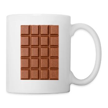 Schokolade - Tasse - Weiß - Rechts