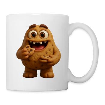 Kekse Keks - Tasse - Weiß - Rechts