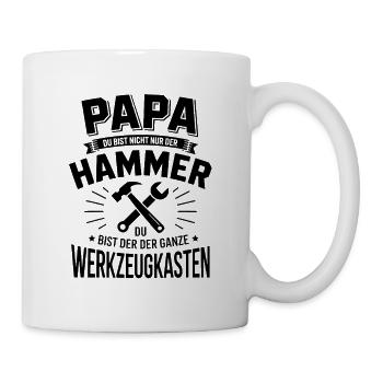 Dad Hammer You're the whole toolbox - Mug - white - Right
