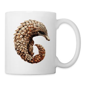 Pangolin Pangolin Pine Cone Pangolins - Mug - white - Right