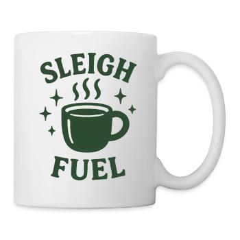 Sleigh Fuel Coffee Mug Holiday Humor - Mug - white - Right