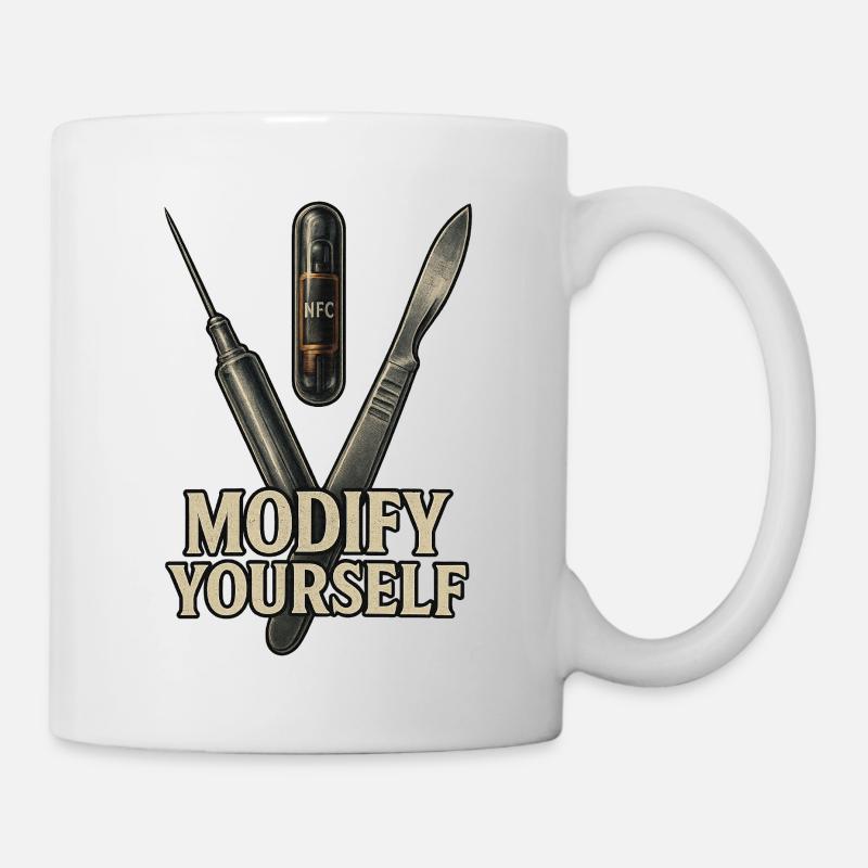 Modifiez-vous - Mug blanc - blanc