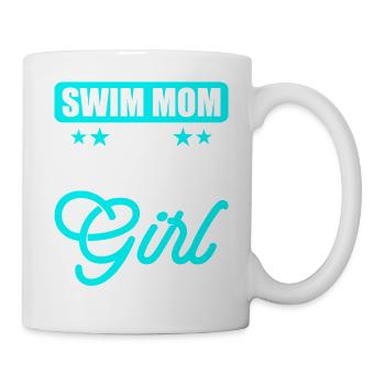 Schwimmen Wassersport Schwimmer Geschenke - Tasse - Weiß - Rechts