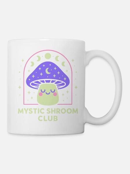 Art au trait des mains mystiques - Mug blanc - blanc