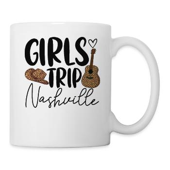 Girls Trip Nashville - Tasse - Weiß - Rechts