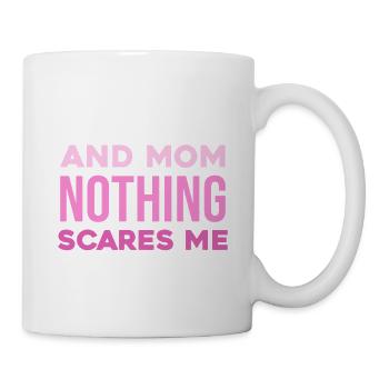 Maman agente immobilière courageuse – n’ayez pas peur - Mug blanc - blanc - Droite