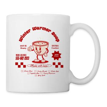 Winter Warm Soup - Mug - white - Right