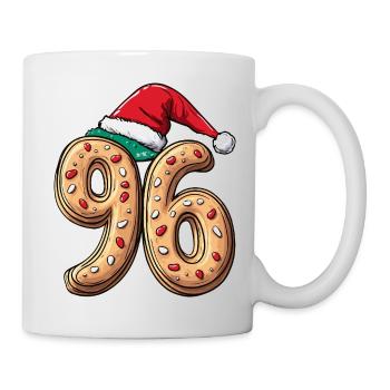 96 Biscuit Noël - Mug blanc - blanc - Droite