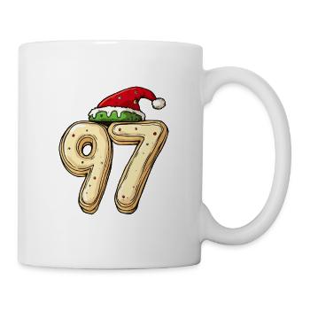97 Number Cookie Christmas - Mug - white - Right