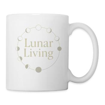 Moon Cycle Moon Goddess Intentionally - Mug - white - Right