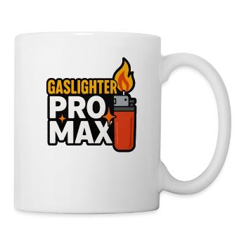 Gaslighter Pro, Funny Internet Meme  - Mug - white - Right